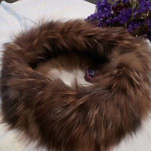 Genuine Red Fox Fur Hat